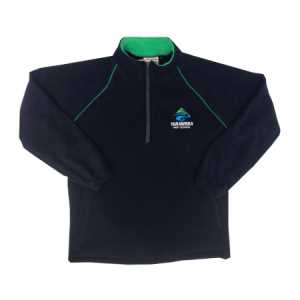 Tarawera High School 1/2 Fleece Navy/Green